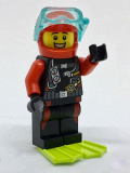 LEGO cty0764 Beachgoer - Scuba Diver