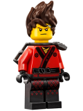 LEGO njo360 Kai - Hair, Pearl Dark Gray Katana Holder, The LEGO Ninjago Movie (70608)