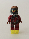 LEGO sh123 Star-Lord - Mask, Jacket with Side Buttons